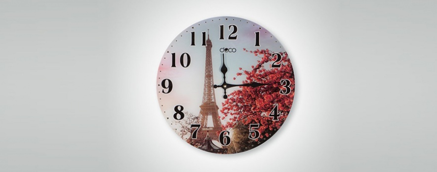 Eyfel Kulesi İstikbal Dekoratif Saat Modeli