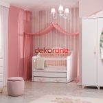Eflatun Modern Bebek Odası Dekorasyon Tasarımları