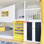 Sarı Yatak Odası Çocuk Oyun Alanı